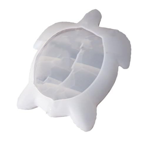 Gatuida Silikonform Meeresschildkröte Flexible Epoxidharz Tray Mould für DIY Kreative Aufbewahrungstabletts Wiederverwendbar und Langlebig für Handwerk und Dekoration von Gatuida