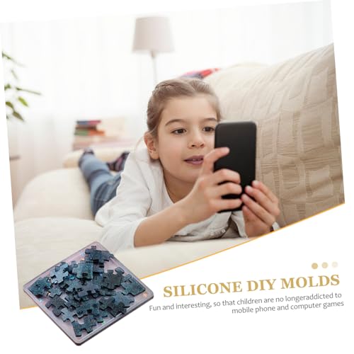Gatuida Silikonform Puzzle DIY Epoxidharz Gießform Kristall Tropfen Flexible Jigsaw Form für Resin Basteln Geschenk für Familie und Partner Kreative Beschäftigung Gatuida Silikonform Puzzle DIY Epoxidharz Gießform Kristall Tropfen Flexible Jigsaw Form für Resin Basteln Geschenk für Familie und Partner Kreative Beschäftigung von Gatuida