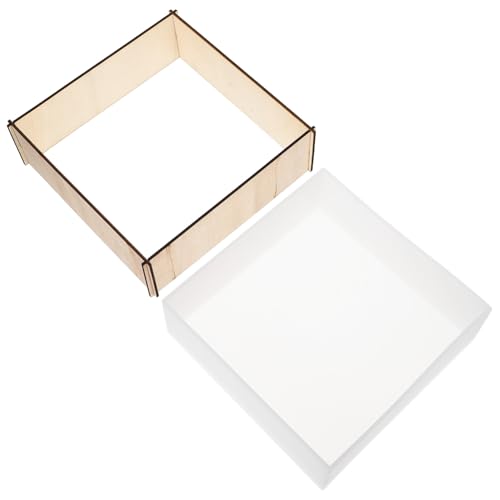 Gatuida Silikonform Quadratisch für DIY Basteln mit Epoxidharz Kompatibel Glänzend Langlebig Vielseitig Einsetzbar für Schmuck Kerzen Seifen und Kunsthandwerk von Gatuida