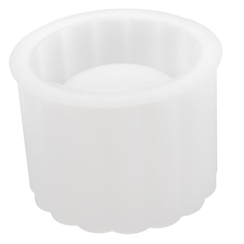 Gatuida Silikonform für Blumentöpfe Wiederverwendbare Gießform aus Lebensmittelechtem Silikon Geeignet für Beton und Harz DIY Kleine Dekorative Pflanzgefäßform mit Feiner Struktur für von Gatuida