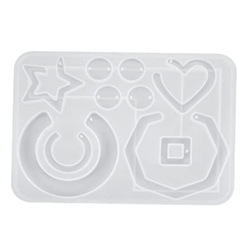 Gatuida Silikonform für DIY Ohrringe Hochwertige Gießform Silikon Langlebig und Sicher für Kreative Schmuckherstellung und Dekoration für Designs von Gatuida
