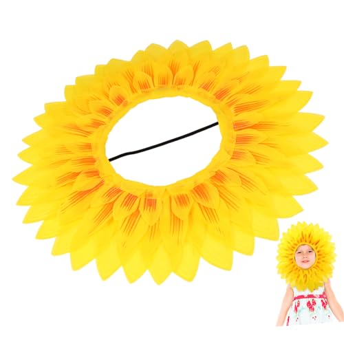 Gatuida Sonnenblumen Kopfbedeckung für Lustiges Deko Accessoire für Kindergarten und Sportspiele mit Gummiband Zufällige Farben Requisite für Auftritte und Spiele Gatuida Sonnenblumen Kopfbedeckung für Lustiges Deko Accessoire für Kindergarten und Sportspiele mit Gummiband Zufällige Farben Requisite für Auftritte und Spiele von Gatuida