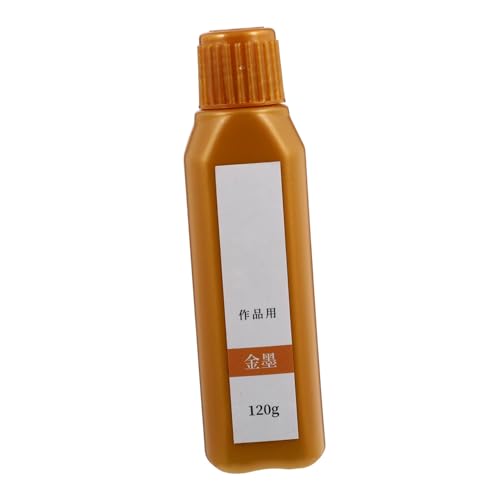 Gatuida Spezielle Chinesische Kalligraphietusche Goldfarbe Traditionell Malerei Tusche für Pinsel und Schreibkunst Geeignet für Kalligrafie Zeichentusche Sumi Malerei von Gatuida