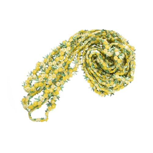 Gatuida Spitzenbesatz zum Nähen ribbon schienbeinschoner tape Schnürsenkel Spitzenband Blumen- brautkleid bastelset Band mit Hochzeitsapplikationen Trim -Verzierung für den Urlaub Yellow Gatuida Spitzenbesatz zum Nähen ribbon schienbeinschoner tape Schnürsenkel Spitzenband Blumen- brautkleid bastelset Band mit Hochzeitsapplikationen Trim -Verzierung für den Urlaub Yellow von Gatuida