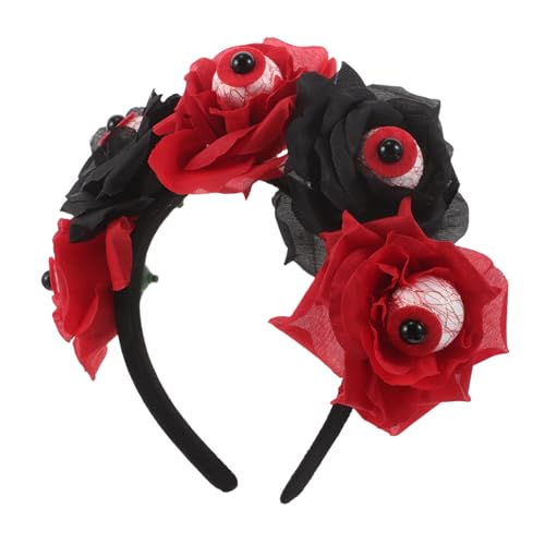 Gatuida Spukiger Halloween Haarreif mit und Realistischem Augapfel Leichtes Wiederverwendbares Kostüm Accessoire für Gruselpartys Cosplay und Geisterhaus Events von Gatuida