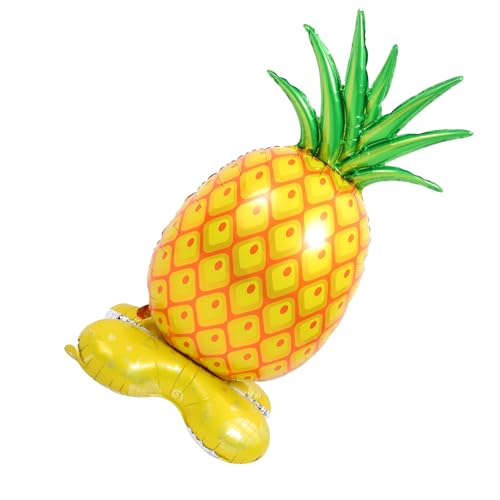 Gatuida Stehender Ananas Lebendiger Folienballon für Hawaiianische Partydekoration Sommerfeste Geburtstagsfeiern und Unvergessliche Fotos Gatuida Stehender Ananas Lebendiger Folienballon für Hawaiianische Partydekoration Sommerfeste Geburtstagsfeiern und Unvergessliche Fotos von Gatuida
