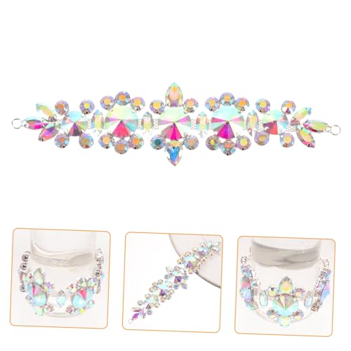Gatuida Strass Applikation Brautgürtel mit Funkelnden Glassteinen Dekorativer DIY Schmuck für Hochzeitskleider Abendmode Kleidung und Accessoires Vielseitig Einsetzbar und Langlebig Gatuida Strass Applikation Brautgürtel mit Funkelnden Glassteinen Dekorativer DIY Schmuck für Hochzeitskleider Abendmode Kleidung und Accessoires Vielseitig Einsetzbar und Langlebig von Gatuida