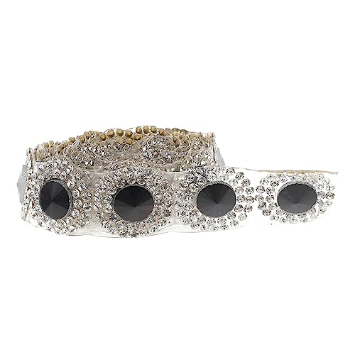 Gatuida Strass Wickelband mit Glassteinen Hitzebeständiges DIY Strassband zum Zuschneiden Vielseitiges Bastelzubehör für Kleidung Taillengürtel und Accessoires Langlebiges und Strassband Gatuida Strass Wickelband mit Glassteinen Hitzebeständiges DIY Strassband zum Zuschneiden Vielseitiges Bastelzubehör für Kleidung Taillengürtel und Accessoires Langlebiges und Strassband von Gatuida