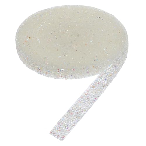 Gatuida Strassband Selbstklebend Breit Weiß Ab Flexibles Strassband zum Aufnähen für Kleidung DIY Basteln Hochzeit Starke Haftung Zuschneidbar für Textilien und Handwerk Gatuida Strassband Selbstklebend Breit Weiß Ab Flexibles Strassband zum Aufnähen für Kleidung DIY Basteln Hochzeit Starke Haftung Zuschneidbar für Textilien und Handwerk von Gatuida