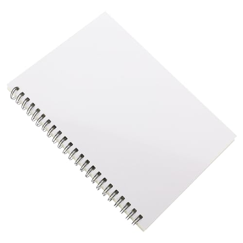 Gatuida Sublimations notizblock Blanko Schreibbuch DIY Notizbuch für Schüler Büro Schule Tagebuch Planer mit Glattem Papier für Sublimationsdruck und Kreatives Gestalten von Gatuida