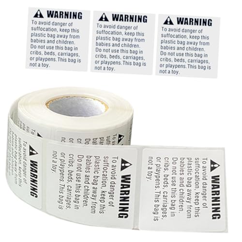 Gatuida Suffocation Warning Aufkleber Selbstklebende Warnetiketten für Verpackungsbeutel Versand Schutz Erstickungsgefahr Hinweis Gatuida Suffocation Warning Aufkleber Selbstklebende Warnetiketten für Verpackungsbeutel Versand Schutz Erstickungsgefahr Hinweis von Gatuida