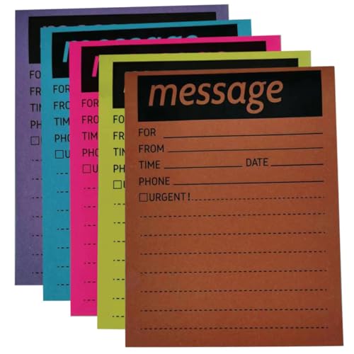 Gatuida Teiliges Bunte Fluoreszierende Haftnotizen Multifunktionale Selbstklebende Notizzettel Stark Haftende Message Pads für Büro Schule Haushalt Praktische Memo Blöcke in Farben von Gatuida