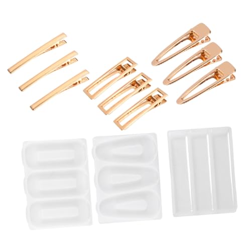 Gatuida Teiliges DIY Haarspangen Silikonform Flexible Gießformen für Epoxidharz Kreative Haarklammern Herstellung Langlebiges Sicheres Material für Anfänger und DIY Schmuckkunst Gatuida Teiliges DIY Haarspangen Silikonform Flexible Gießformen für Epoxidharz Kreative Haarklammern Herstellung Langlebiges Sicheres Material für Anfänger und DIY Schmuckkunst von Gatuida