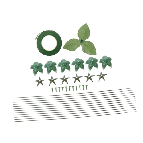 Gatuida Teiliges Floristik Grünen Drahtstielen Floralem Klebeband und Vielseitigen Blüten basen für DIY Blumenarrangements Kranzherstellung und Bastelarbeiten Gatuida Teiliges Floristik Grünen Drahtstielen Floralem Klebeband und Vielseitigen Blüten basen für DIY Blumenarrangements Kranzherstellung und Bastelarbeiten von Gatuida