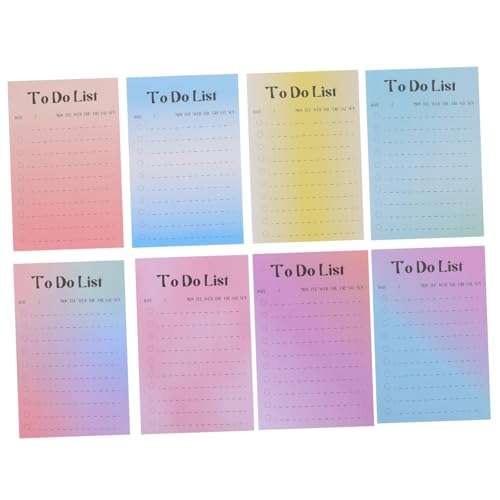 Gatuida Teiliges Selbstklebendes Memo pad mit Starker Haftkraft Kompakte Bunte Notizzettel für Büro Schule und Zuhause Multifunktionale Haftnotizen zur Schnellen Beschriftung und von Gatuida