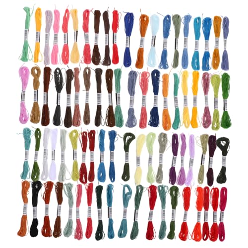Gatuida Teiliges Stickgarn Set mit Farben Strapazierfähiges Schnittfestes Stickgarn für Kreuzstich Diy Bastelarbeiten Handliches Nähgarn für Armbänder Heimdeko und Geschenkherstellung Gatuida Teiliges Stickgarn Set mit Farben Strapazierfähiges Schnittfestes Stickgarn für Kreuzstich Diy Bastelarbeiten Handliches Nähgarn für Armbänder Heimdeko und Geschenkherstellung von Gatuida