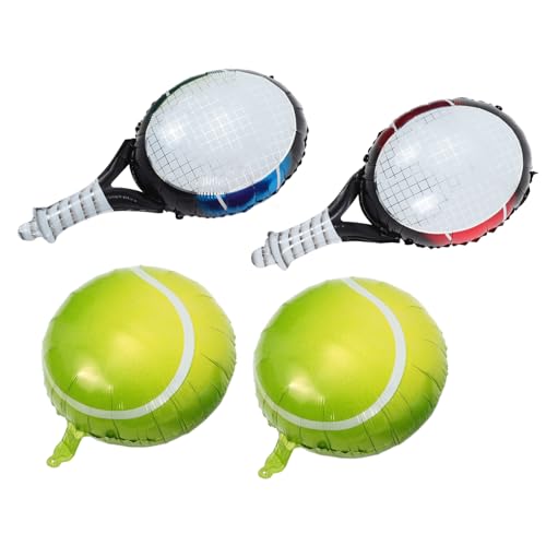 Gatuida Teiliges Tennis Party Deko Set mit Aufblasbaren Tennisball und Tennisschläger Luftballons Leakresistente Folienballons Leuchtenden Farben für Sport und Geburtstagsfeiern Gatuida Teiliges Tennis Party Deko Set mit Aufblasbaren Tennisball und Tennisschläger Luftballons Leakresistente Folienballons Leuchtenden Farben für Sport und Geburtstagsfeiern von Gatuida
