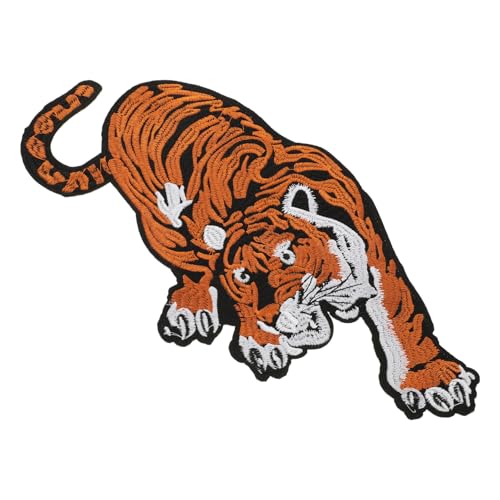 Gatuida Tiger Stickerei Patch Tierapplikation zum Aufnähen Großer Dekorativer Aufnäher für Kleidung und Jacken Chinesischer Animal Applique Flicken für DIY Mode und Handwerk Gatuida Tiger Stickerei Patch Tierapplikation zum Aufnähen Großer Dekorativer Aufnäher für Kleidung und Jacken Chinesischer Animal Applique Flicken für DIY Mode und Handwerk von Gatuida