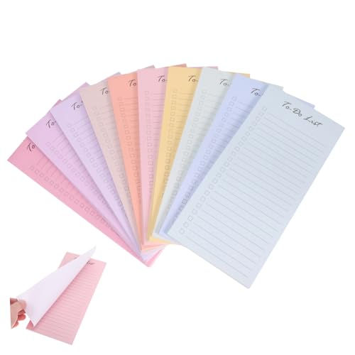 Gatuida To-do-notizbuch Notizblock Für Arbeit Einkaufsliste Notizblöcke Notizblock Auflisten Klebrig Planer Täglich Täglicher Planpad Schulplaner Checkliste Notizblock Notizen Papier von Gatuida