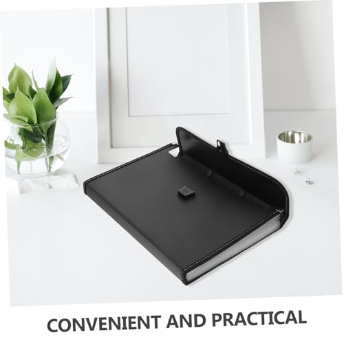 Gatuida Tragbarer Lagiger Fächermappe Dokumentenmappe Ordner mit Griff Wasserfester Accordion Style Organizer für Wichtige Dokumente Quittungen Büro und Zuhause Große Kapazität von Gatuida