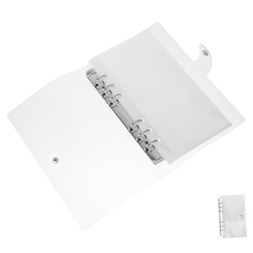 Gatuida Transparente Fotokarten Sammelmappe mit Ringen für Bilder Robusten Hüllen für Scrapbooking Planer Aufbewahrungslösung für Kpop Sticker und Trading Cards von Gatuida