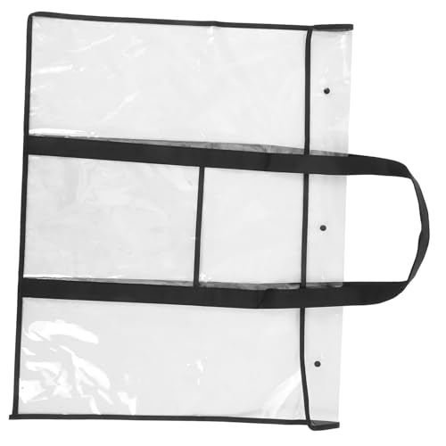 Gatuida Transparente Große Aufbewahrungstasche für Kunstwerke Tragbare PVC Tasche für Malutensilien mit Praktischen Griffen und Leichtem Design Gatuida Transparente Große Aufbewahrungstasche für Kunstwerke Tragbare PVC Tasche für Malutensilien mit Praktischen Griffen und Leichtem Design von Gatuida