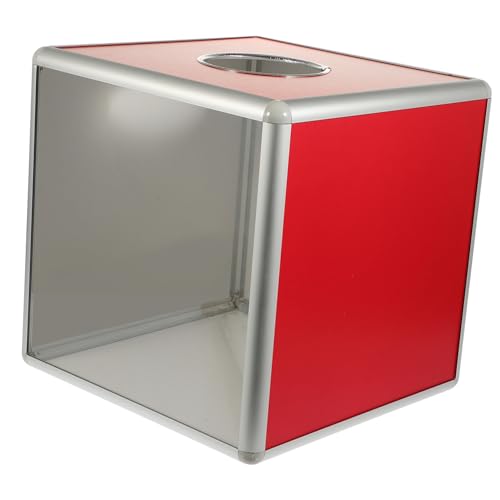 Gatuida Transparente Multifunktionale Spenden und Losbox Aluminiumrahmen Geeignet für Fundraising Wahlurnen Meetings und Büroveranstaltungen Stabile Konstruktion Zufällige Zufällige Farbe Gatuida Transparente Multifunktionale Spenden und Losbox Aluminiumrahmen Geeignet für Fundraising Wahlurnen Meetings und Büroveranstaltungen Stabile Konstruktion Zufällige Zufällige Farbe von Gatuida