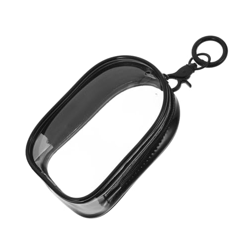 Gatuida Transparente PVC Puppen Aufbewahrungstasche mit Schlüsselanhänger Tragbare Display Tasche für Kleine Figuren und Accessoires Robust und Vielseitig für Mädchen Gatuida Transparente PVC Puppen Aufbewahrungstasche mit Schlüsselanhänger Tragbare Display Tasche für Kleine Figuren und Accessoires Robust und Vielseitig für Mädchen von Gatuida