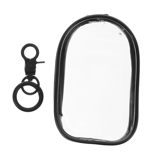 Gatuida Transparente PVC Puppentasche mit Schlüsselanhänger Hochtransparente Aufbewahrung für Puppen für Reisen und Outdoor Aktivitäten Langlebig und Vielseitig Nutzbar von Gatuida