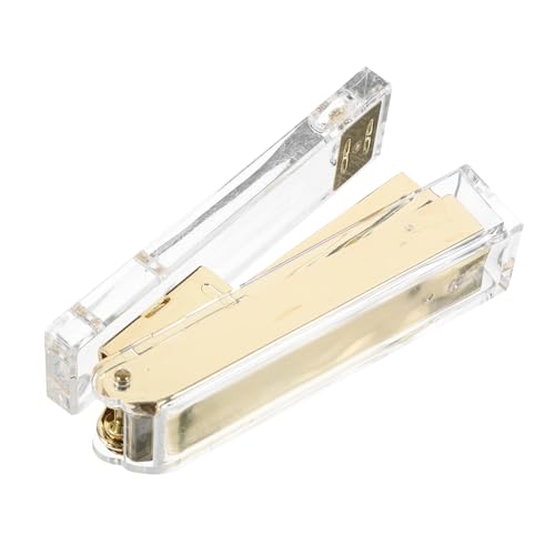 Gatuida Transparenter Handhefter Tacker Bürobedarf Goldfarbig Multifunktional Handlich Leicht Für Schule Büro Home Office Ergonomisch Stapelkapazität Vielseitig Gatuida Transparenter Handhefter Tacker Bürobedarf Goldfarbig Multifunktional Handlich Leicht Für Schule Büro Home Office Ergonomisch Stapelkapazität Vielseitig von Gatuida