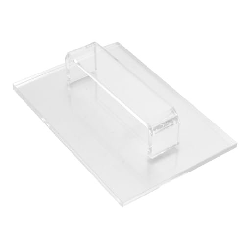 Gatuida Transparenter Kunststoff Tortenspachtel Handlicher Kuchen Scraper Backzubehör Glätter für Glatte Zuckergussoberflächen und Präzises Cake Decorating Gatuida Transparenter Kunststoff Tortenspachtel Handlicher Kuchen Scraper Backzubehör Glätter für Glatte Zuckergussoberflächen und Präzises Cake Decorating von Gatuida