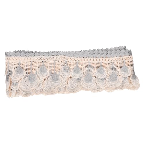 Gatuida Tüll Spitzenband Polyester DIY Nähzubehör für Gardinen Vorhangband Dekoration Vielseitig für Kleidung Hochzeit Cosplay und Wohnaccessoires Gatuida Tüll Spitzenband Polyester DIY Nähzubehör für Gardinen Vorhangband Dekoration Vielseitig für Kleidung Hochzeit Cosplay und Wohnaccessoires von Gatuida