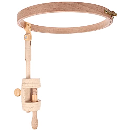 Gatuida Verstellbarer Holz Stickständer für Tisch für Kreuzstich und Stickerei Stabiler für Handarbeiten Leicht und Langlebig für Anfänger und Profis Gatuida Verstellbarer Holz Stickständer für Tisch für Kreuzstich und Stickerei Stabiler für Handarbeiten Leicht und Langlebig für Anfänger und Profis von Gatuida