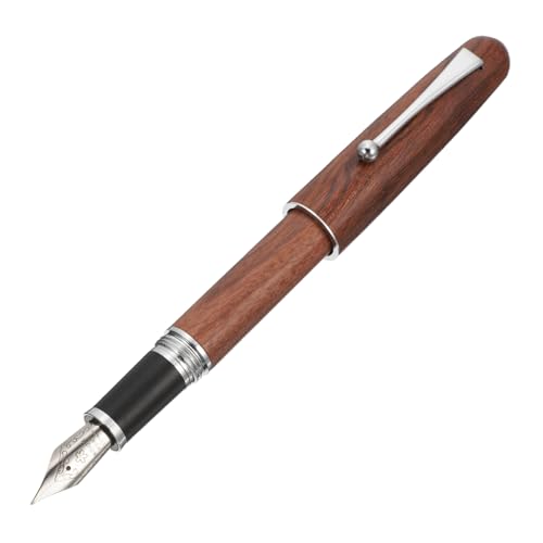 Gatuida Vintage Füllfederhalter aus Hochwertigem Holz Ergonomisch Rutschfestes Design Praktisch und Tragbar Einzigartiger Kalligrafie Stift als Stilvolles Schreibwaren für Erwachsene Gatuida Vintage Füllfederhalter aus Hochwertigem Holz Ergonomisch Rutschfestes Design Praktisch und Tragbar Einzigartiger Kalligrafie Stift als Stilvolles Schreibwaren für Erwachsene von Gatuida