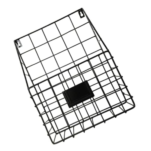 Gatuida Wandmontierter Metall Zeitschriftenhalter Multifunktionaler Aufbewahrungsorganizer für Magazine Zeitungen und Kleine Gegenstände Platzsparendes Design für Wohnzimmer und Büro von Gatuida