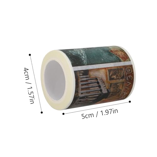 Gatuida Washi Tape Buntes DIY Klebeband aus Hochwertigem Washi Papier Handreißbar Vielseitig für Scrapbooks Journals Fotoalben und Geschenkdekorationen Dekoratives Masking Tape von Gatuida
