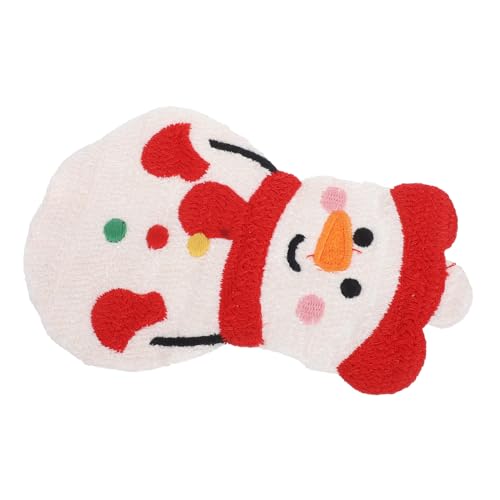 Gatuida Weihnachts Schneemann Aufnäher Handbestickte Eisen und Näh Patches für Kleidung Taschen und Diy Projekte Festliche Applikationen für Feiertagsdekorationen von Gatuida