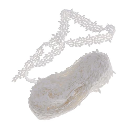Gatuida Weißer Bestickter Spitzenstoff Milchfaser Spitze mit Floraler Applikation für Hochzeitskleid Dekoration Kleidung Vorhang und Bastelbedarf Gatuida Weißer Bestickter Spitzenstoff Milchfaser Spitze mit Floraler Applikation für Hochzeitskleid Dekoration Kleidung Vorhang und Bastelbedarf von Gatuida