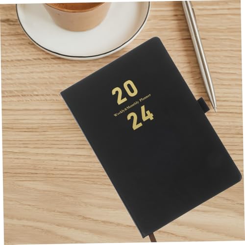 Gatuida Wochenplaner Notizblock Hardcover Schwarzer Terminplaner Kalender Planer für Effiziente Wochenübersicht und Tägliche Planung für Büro und Zuhause Gatuida Wochenplaner Notizblock Hardcover Schwarzer Terminplaner Kalender Planer für Effiziente Wochenübersicht und Tägliche Planung für Büro und Zuhause von Gatuida