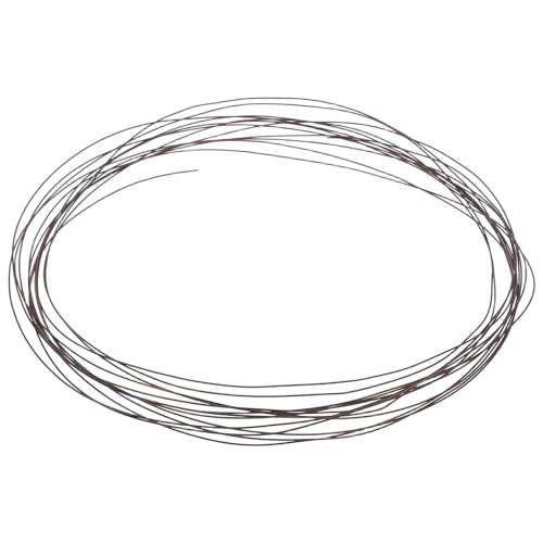 Gatuida Wolframdraht, Hochtemperatur-Brennofen-Zubehör, Keramikschmuck, hitzebeständiger Draht zum Aufhängen von Töpferwaren, Werkzeuge, DIY-Bastelprojekt, 10 m, unterstützt 5 g Gatuida Wolframdraht, Hochtemperatur-Brennofen-Zubehör, Keramikschmuck, hitzebeständiger Draht zum Aufhängen von Töpferwaren, Werkzeuge, DIY-Bastelprojekt, 10 m, unterstützt 5 g von Gatuida