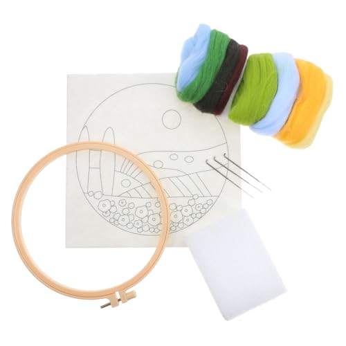 Gatuida Wollfilz für Anfänger mit Nadelfilz Diy Herbstliches Nadel Filz Malen mit Schafmotiv Filzstoff Schaumstoffunterlage Stickrahmen und Anleitung Bastelset Gatuida Wollfilz für Anfänger mit Nadelfilz Diy Herbstliches Nadel Filz Malen mit Schafmotiv Filzstoff Schaumstoffunterlage Stickrahmen und Anleitung Bastelset von Gatuida