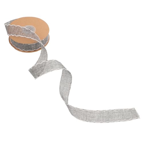 Gatuida Yards Dekoband Leinen Welliges Design Wiederverwendbar für Partys Hochzeiten und Bürodekoration Gatuida Yards Dekoband Leinen Welliges Design Wiederverwendbar für Partys Hochzeiten und Bürodekoration von Gatuida
