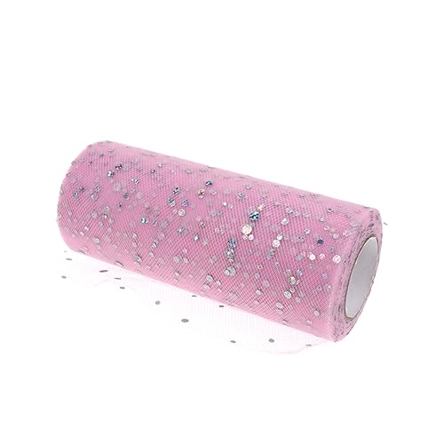 Gatuida Yards Rosa Pailletten Tüllrolle für Tutu Röcke Hochzeitsdekoration DIY Kunsthandwerk und Partyschmuck Gatuida Yards Rosa Pailletten Tüllrolle für Tutu Röcke Hochzeitsdekoration DIY Kunsthandwerk und Partyschmuck von Gatuida