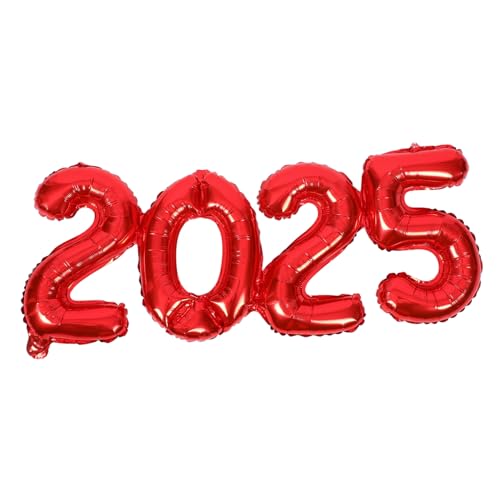 Gatuida Zahlen Aluminiumfolie Ballons Party Dekorationen Rot Für Silvester Abschlussfeier Graduation Festival Feier Ballonset Gatuida Zahlen Aluminiumfolie Ballons Party Dekorationen Rot Für Silvester Abschlussfeier Graduation Festival Feier Ballonset von Gatuida