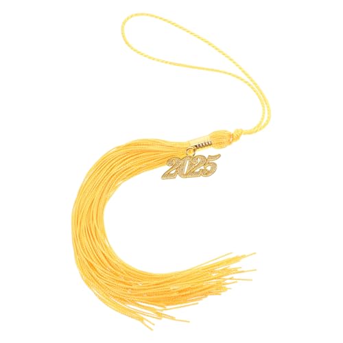 Gatuida Quaste Mit Abschlusskappe Charm Gedenkquaste Für Abschlussdekorationen Eleganter Goldener Karnevalsquaste Accessoire von Gatuida