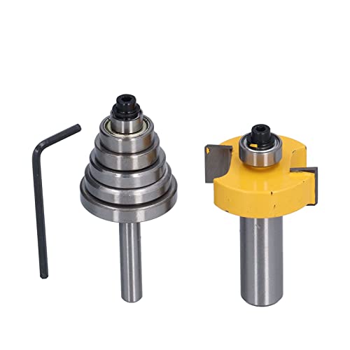 1/2in Router Bit 6 Lagerschlitzschneider Einstellbares glattes Schneidschlitz -Mahlen Cutter für Holzbearbeitungsprojekte 1/2in Router Bit 6 Lagerschlitzschneider Einstellbares glattes Schneidschlitz -Mahlen Cutter für Holzbearbeitungsprojekte von Gavigain