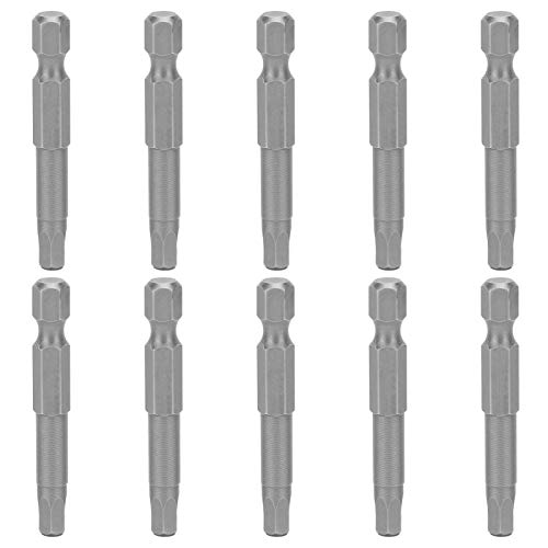 10pcs Magnetische Hex -Buchse -Schraubendreherbits Härten des Kopfes S2 Legierungstahl Industrieversorgung 10pcs Magnetische Hex -Buchse -Schraubendreherbits Härten des Kopfes S2 Legierungstahl Industrieversorgung von Gavigain