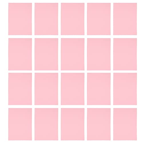 20pcs Blechpapierpapierbindungsabdeckung Matte A4 30 Löcher PP -Kunststoff zur Präsentation (Pink) von Gavigain