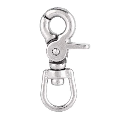 Langlebiger Edelstahl-Trigger-Schwenk-Haken verschluss Hausboot-Zubehör (3 * 11 * 65mm 1 one for sale) von Gavigain