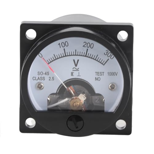 Rund -Voltmeter -ABS -Analog -Wählfeld genaue Werkzeug zum Messen von SO -45 AC 0‑300 V Rund -Voltmeter -ABS -Analog -Wählfeld genaue Werkzeug zum Messen von SO -45 AC 0‑300 V von Gavigain